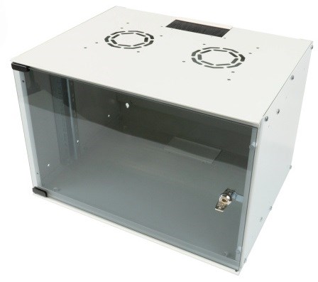 Шкаф настенный 19", 7U Filum FL-SO-0754GW-GY 142895