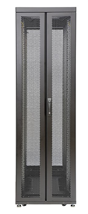 Шкаф напольный 19", 42U Eurolan 60F-42-6C-95BL 143054