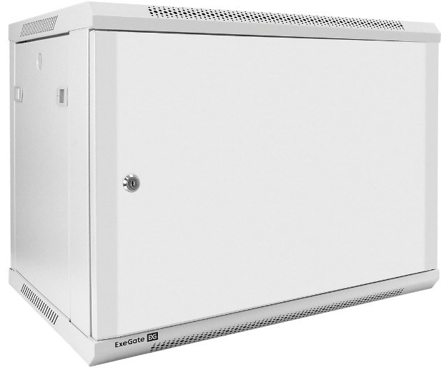 Шкаф настенный 19", 9U Exegate EC-WM-9U.450.M.GREY 143070