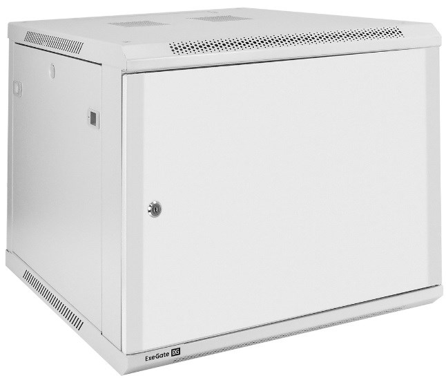 Шкаф настенный 19", 9U Exegate EC-WM-9U.600.M.GREY 143074