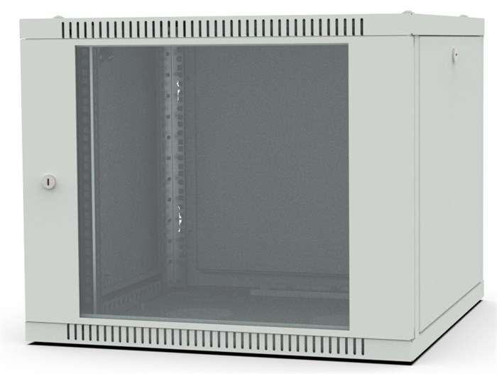 Шкаф настенный 19", 9U Filum FL-WB-0966GM-GY 143087