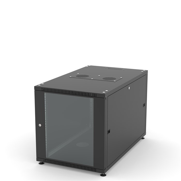 Шкаф напольный 19", 12U Filum FL-NT-12610GM1M-BK 143094