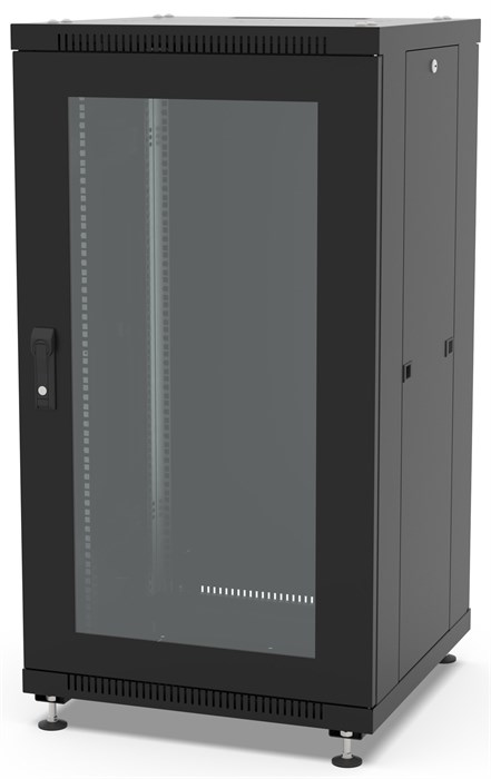 Шкаф напольный 19", 22U Filum FL-NT-2266GM1M-BK 143096