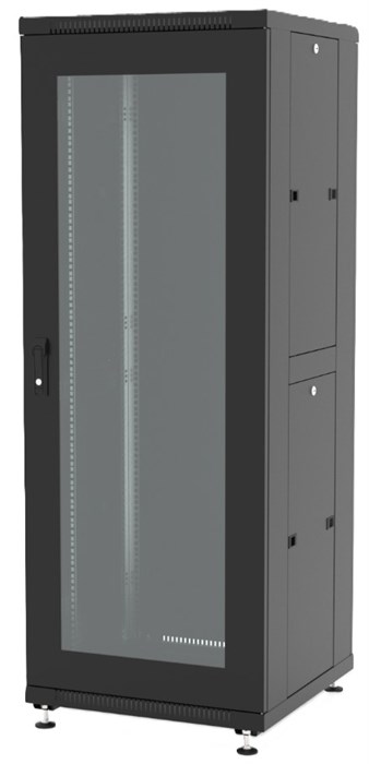 Шкаф напольный 19", 33U Filum FL-NT-3366GM2M-BK 143098