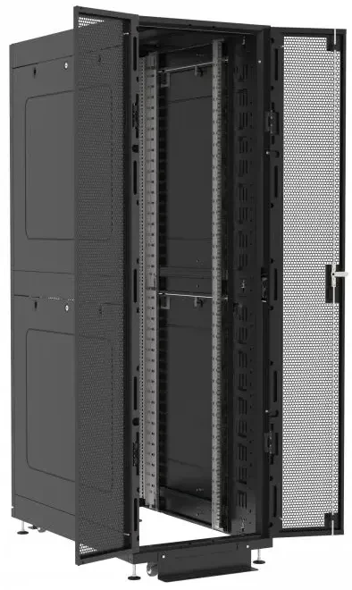 Шкаф напольный 19", 42U Filum FL-DC-426107P2P2M-BK 143103