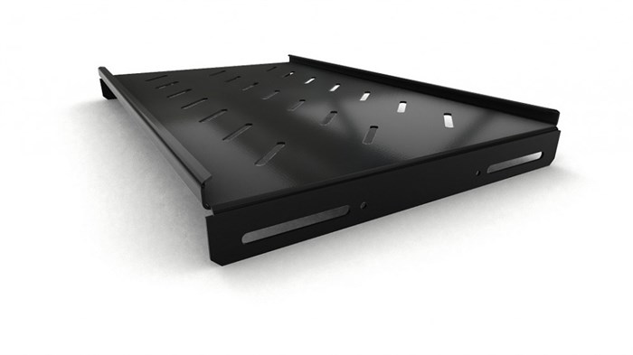 Полка стационарная Hyperline TSH3L-650-RAL9004 143105