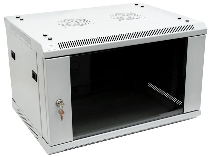 Шкаф настенный 19", 6U SNR SNR-TWC-6-SF-R-GD 143434