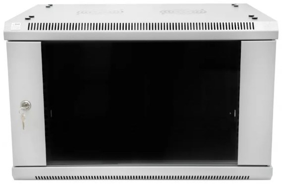 Шкаф настенный 19", 18U SNR SNR-TWC-18-SF-R-G 143443