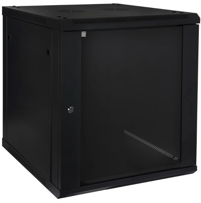 Шкаф настенный 19", 18U SNR SNR-TWC-18-SF-R-B 143444