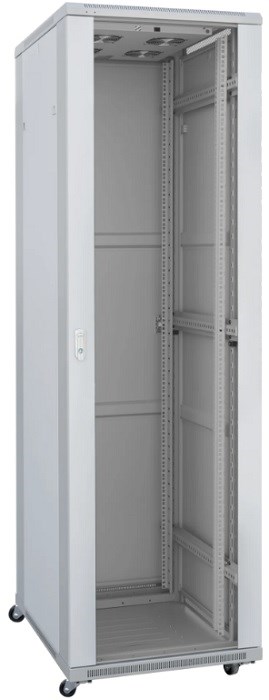 Шкаф напольный 19", 27U SNR SNR-TFC-276080-GS-G-SF 143449