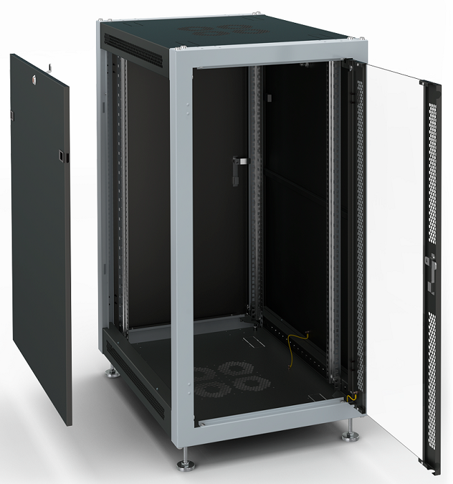 Шкаф напольный 19", 27U SYSMATRIX SL 6027.912 143564