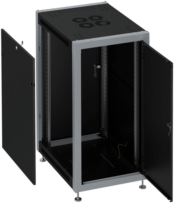 Шкаф напольный 19", 15U SYSMATRIX SL 6815.922 143606