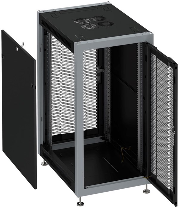 Шкаф напольный 19", 15U SYSMATRIX SL 6815.933 143621