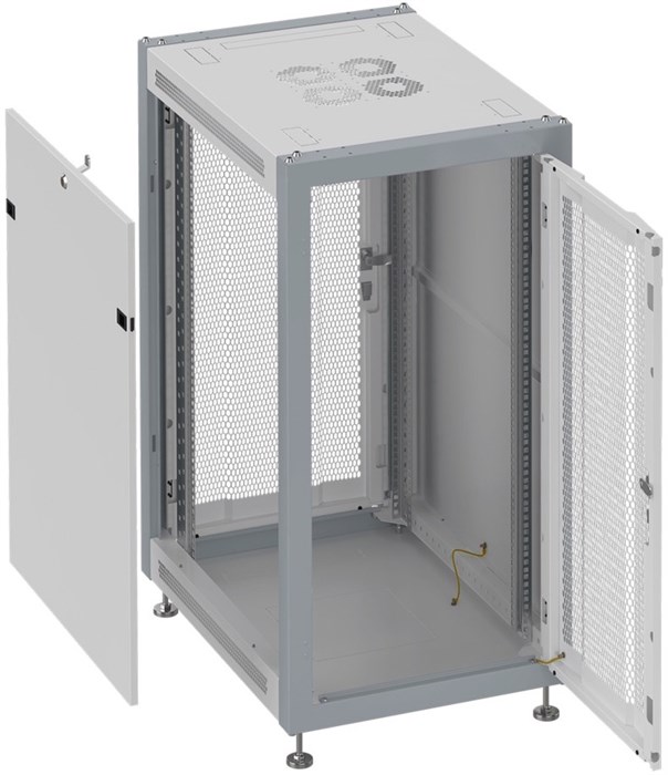 Шкаф напольный 19", 15U SYSMATRIX SL 6815.733 143622