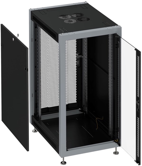 Шкаф напольный 19", 15U SYSMATRIX SL 6815.913 143625