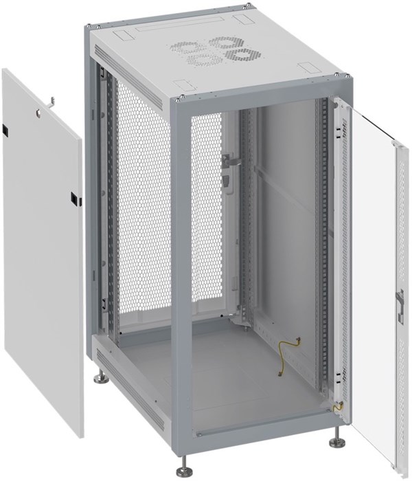 Шкаф напольный 19", 15U SYSMATRIX SL 6815.713 143626