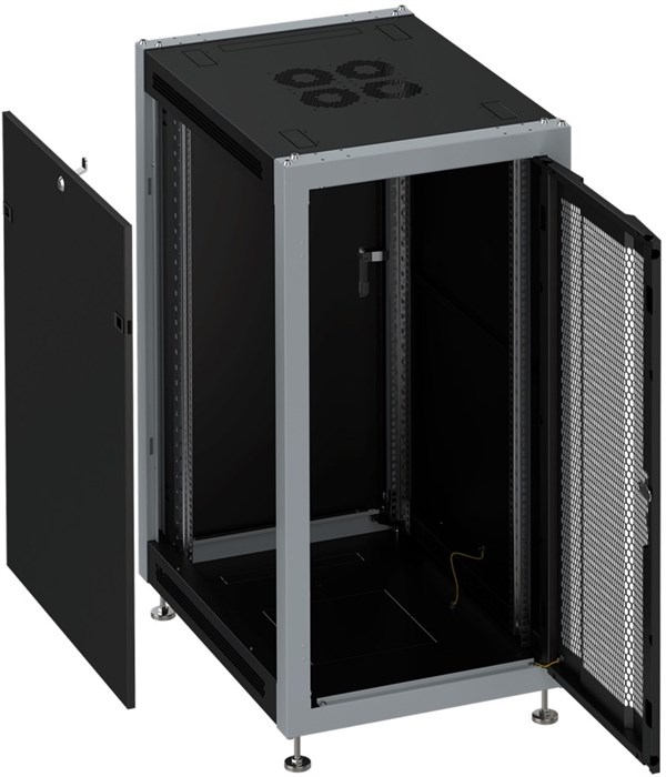 Шкаф напольный 19", 18U SYSMATRIX SL 6818.932 143636