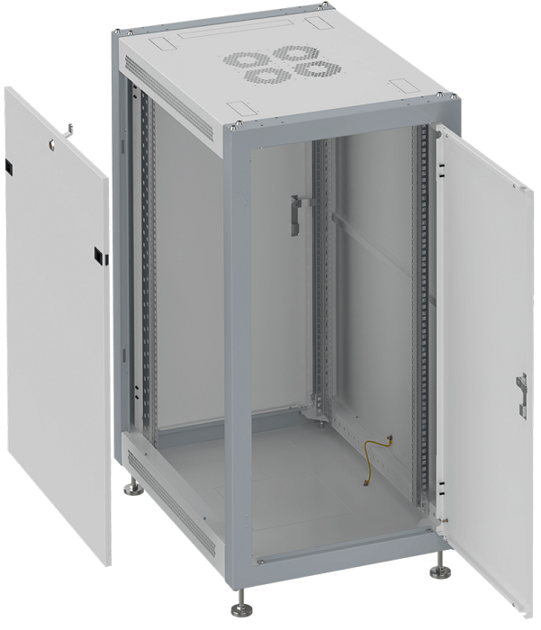 Шкаф напольный 19", 15U SYSMATRIX SL 6015.722 143640