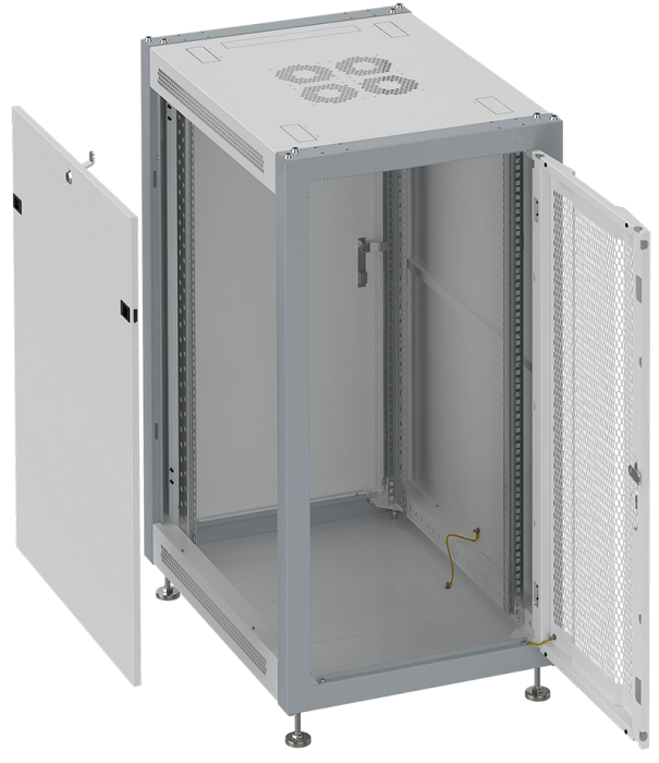 Шкаф напольный 19", 15U SYSMATRIX SL 6015.732 143651