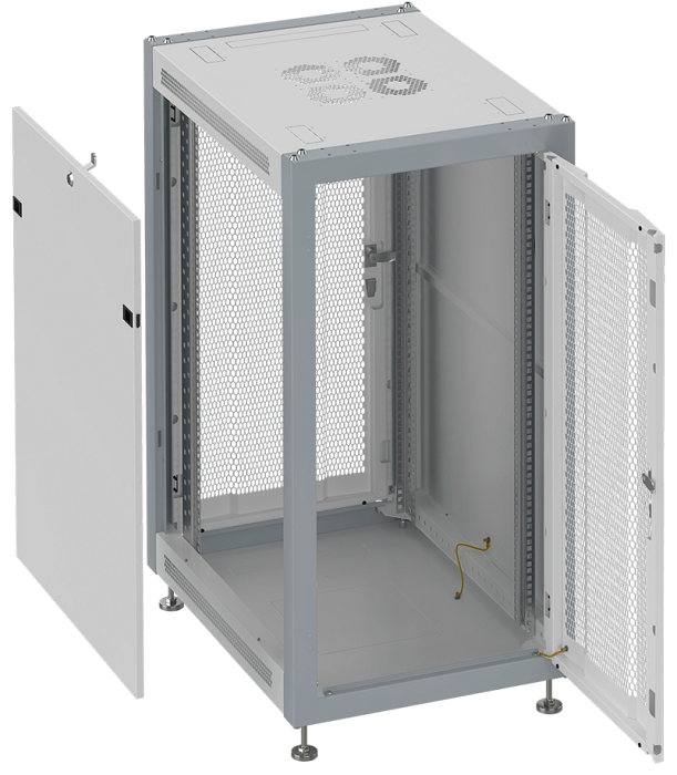 Шкаф напольный 19", 15U SYSMATRIX SL 6015.733 143657