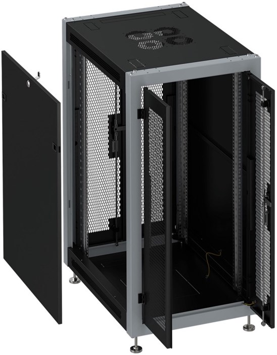 Шкаф напольный 19", 15U SYSMATRIX SL 6815.944 143673