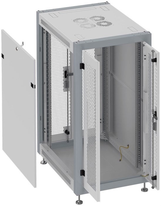 Шкаф напольный 19", 15U SYSMATRIX SL 6815.744 143674