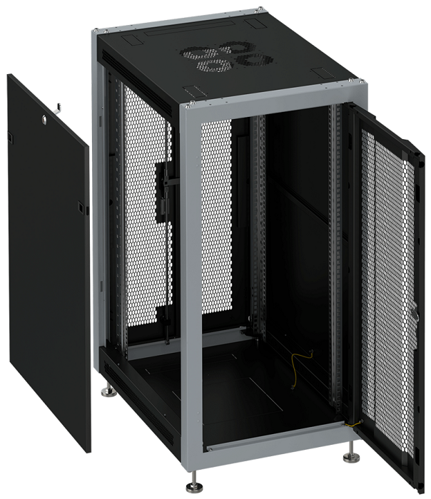 Шкаф напольный 19", 15U SYSMATRIX SL 6015.934 143686