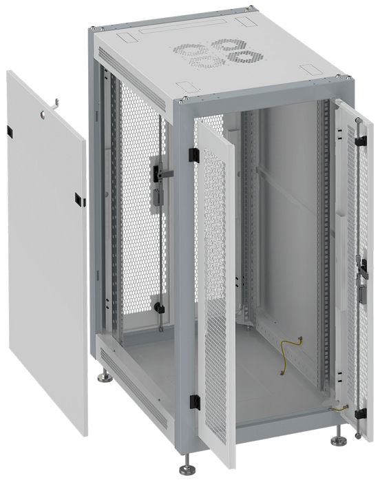 Шкаф напольный 19", 15U SYSMATRIX SL 6015.744 143716