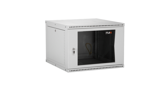 Шкаф настенный 19", 9U TLK TWI-096045-R-P-GY 143941