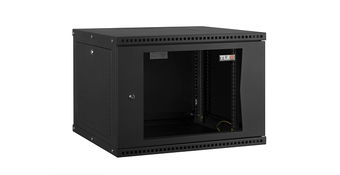 Шкаф настенный 19", 9U TLK TWI-096060-R-G-BK 143955