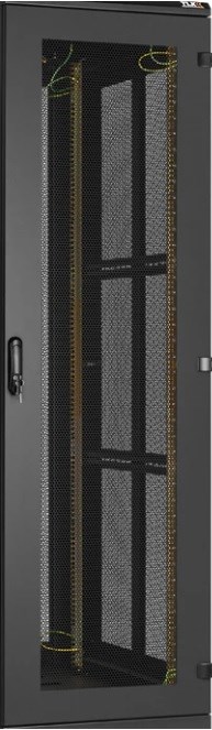 Дверь одностворчатая перфорированная TLK TFI-4260-P-R-BK 143967