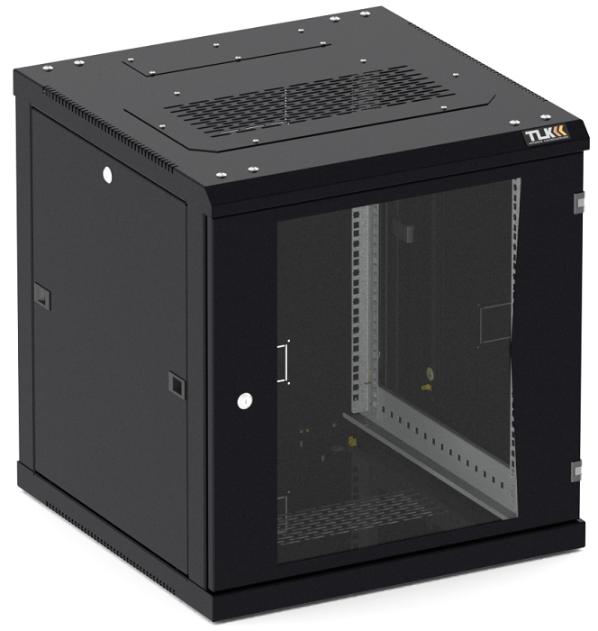 Шкаф настенный 19", 6U TLK TWC-066045-R-G-BK 143991