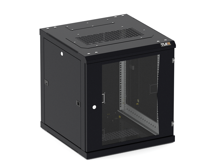 Шкаф настенный 19", 12U TLK TWC-126060-R-G-BK 144012