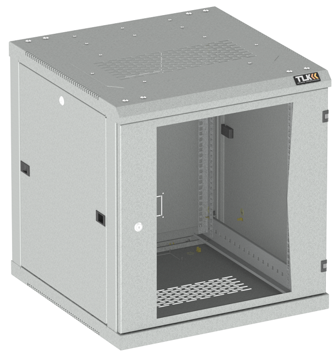 Шкаф настенный 19", 15U TLK TWC-156060-R-G-GY 144014