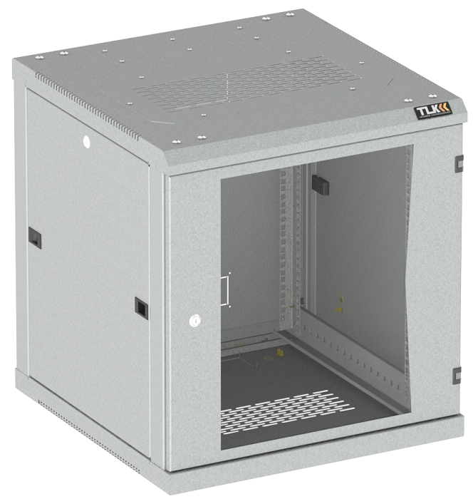 Шкаф настенный 19", 18U TLK TWC-186060-R-G-GY 144022