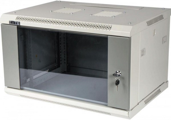 Шкаф настенный 19", 12U TWT TWT-CBWPG-12U-6x4-GY 144150