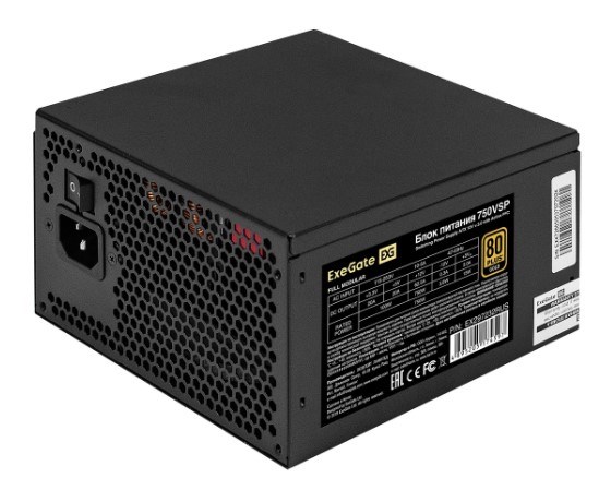 Блок;питания;ATX;Exegate;750VSP;FС 104163