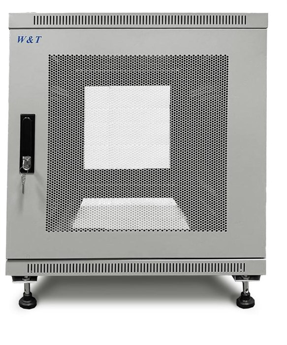 Шкаф напольный 19", 12U W&T D126080GWTWOF 144301