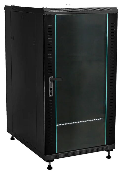 Шкаф напольный 19", 25U W&T B256060BWTWOF 144311