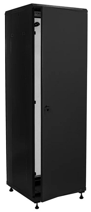 Шкаф напольный 19", 42U W&T M426060BWTWOF 144312