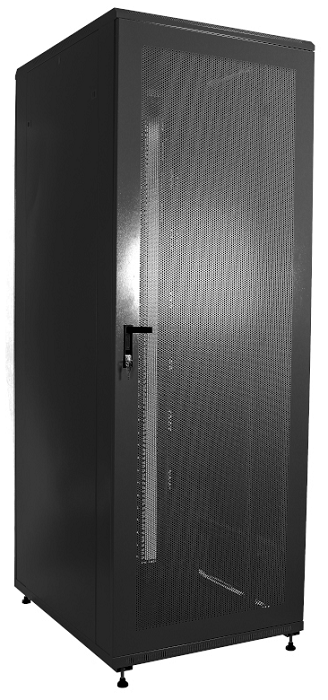 Шкаф напольный 19", 42U W&T D426080BWTWOF 144315