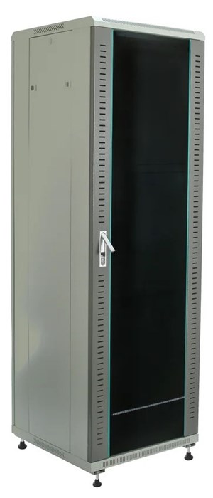 Шкаф напольный 19", 42U W&T C4280100GWTWOF 144319