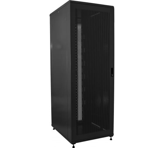 Шкаф напольный 19", 42U W&T D4280100BWTWOF 144323