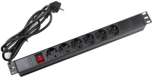 Блок розеток  Wize WPDU1U-6 144326