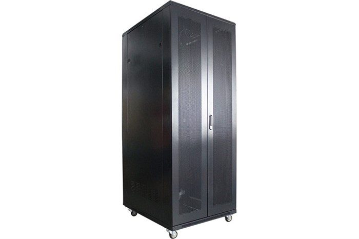 Шкаф напольный 19", 42U Wize W42U12080R-RD 144350