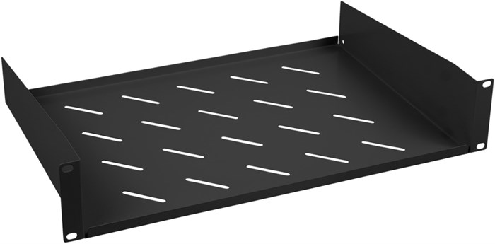 Полка для оборудования консольная Cabeus SH-J017-2U-315-BK 144364