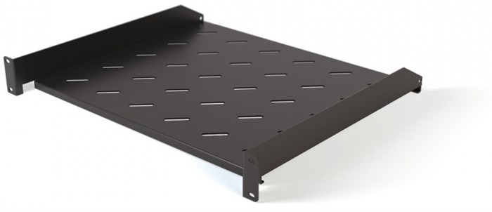 Полка угловая Hyperline TAL3-1U-250-RAL9005 144366