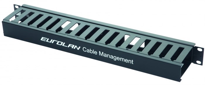 Кабельный организатор  Eurolan 25B-1U-11BL 144414