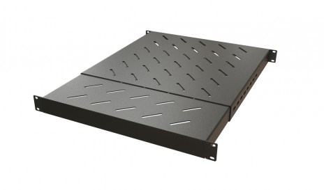 Полка  Hyperline TSD3M-1U-650/1100-RAL9005 144488