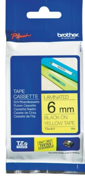 Наклейка  Brother TZE611 145659